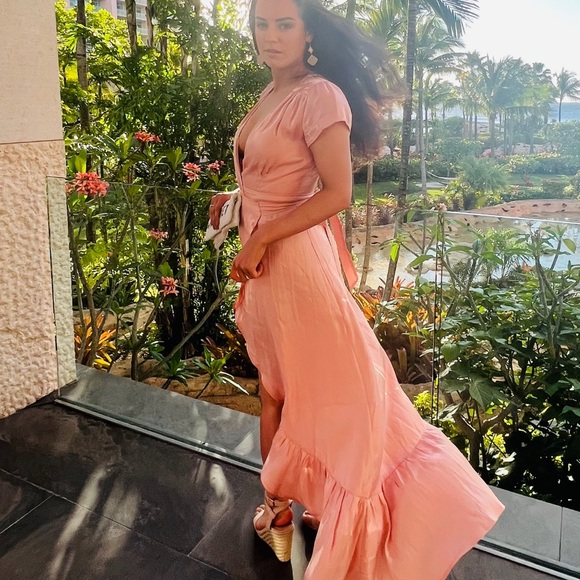 XIX Palms Dresses & Skirts - Elegant Pink Maxi Dress
